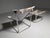 1960s Set of Buffalo Lounge Chair & Ottoman by Kwok Hoi Chan for Steiner Paris, 1969 For Sale - Image 5 of 9