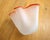 Glass Small Fazzoletto Handkerchief-Shaped Vase in Frosted Glass, 1950s For Sale - Image 7 of 13
