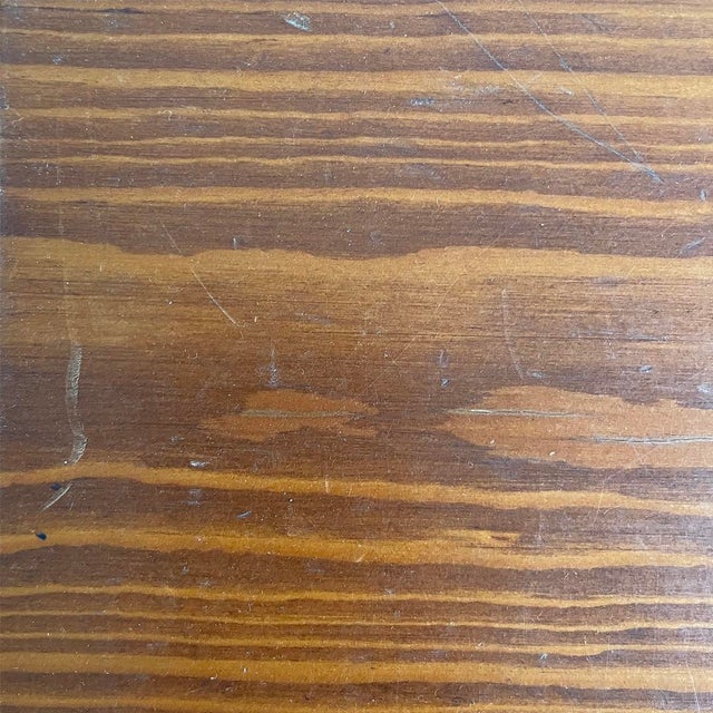 Italian Modern Wooden Bench with Metal Flowerpot, 1970s For Sale - Image 13 of 15