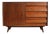 Vintage U-458 Sideboard in Dark Oak by Jiří Jiroutek for Interier Praha, Czechoslovakia, 1972 For Sale
