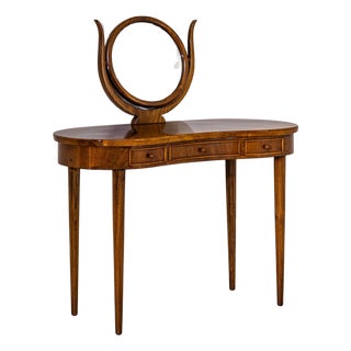 Vanity Table, attributed to Paolo Buffa, Italy, Mid-20th Century For Sale