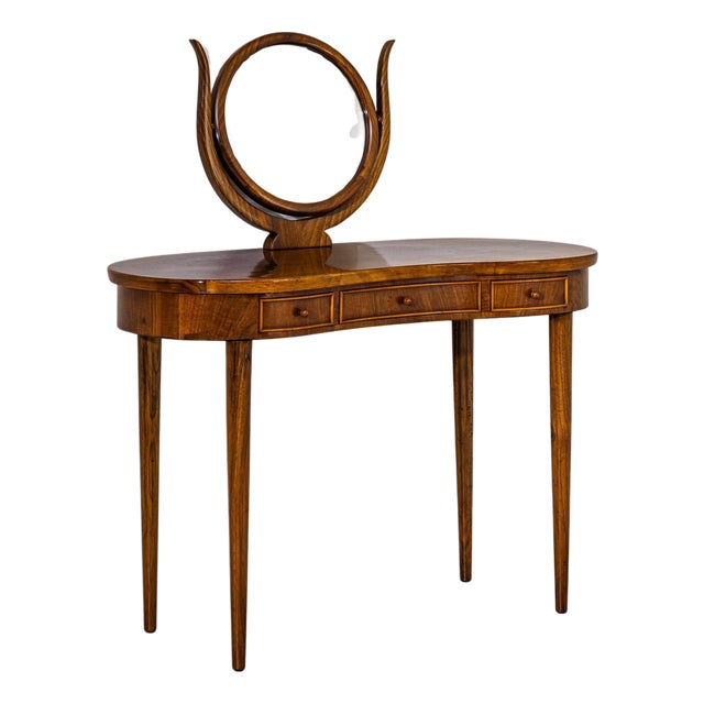 Vanity Table, attributed to Paolo Buffa, Italy, Mid-20th Century For Sale