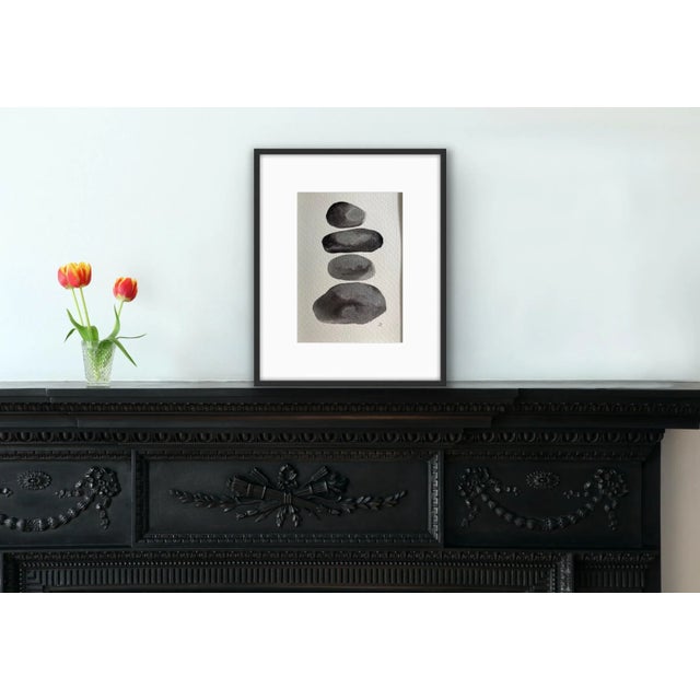 Contemporary Watercolor Painting on Paper by Stephanie Cate For Sale In Palm Springs - Image 6 of 6