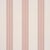 Traditional Schumacher Chatham Stripe Wallcovering In Rose For Sale - Image 3 of 6