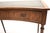 Walnut Leather Top Concave Desk, 1930 For Sale - Image 10 of 12