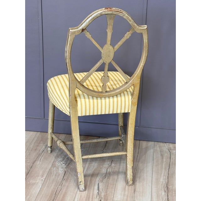 Set of Six English George III Style Wheel-Back Dining Chairs For Sale - Image 15 of 17