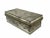Gray Mid 20th Century Handmade Galvanized Metal Box For Sale - Image 8 of 12