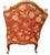 Taylor King Experience the Peak of Traditional Elegance With This Custom French Country Bergère Chair and Ottoman by Taylor King. 1980s For Sale - Image 4 of 12