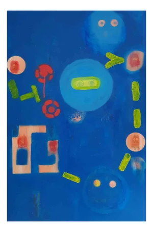 Paolo Cantù, The Paths of Mnemosine, Acrylic, 2021