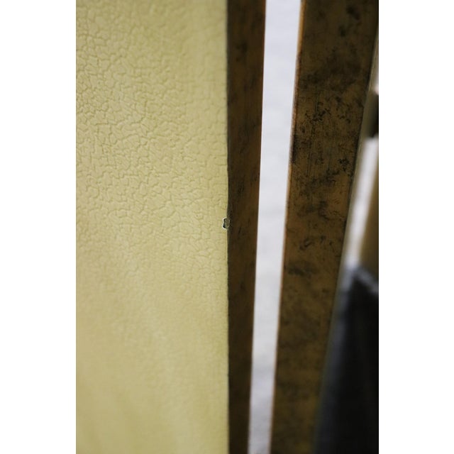 Gold 4 Panel Florentine Italian Dressing Screen For Sale - Image 8 of 9