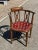 Inlaid Brown Mahogany Armchair For Sale - Image 4 of 6