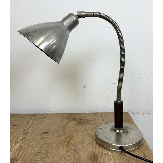 Vintage Gooseneck Table Lamp, 1950s For Sale - Image 4 of 18