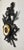Black 19th Century Medieval Revival French Wall Barometer With Knight's Helmet, Swords, and Heraldic Motifs For Sale - Image 8 of 8