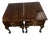 Vintage Queen Anne Style Bedside Tables For Sale