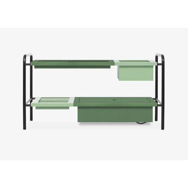 Contemporary Barbara Side Table with Laptop Box by Marqqa, Set of 6 For Sale - Image 3 of 9