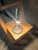 Custom Made Brushed Nickel Desk Lamp For Sale - Image 9 of 10