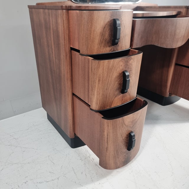 Dressing Table by Jindrich Halabala for Up Závody, 1940s For Sale - Image 15 of 18