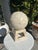 Maitland - Smith Vintage Tessellated Marble Sphere on Stand in the Style of Maitland Smith For Sale - Image 4 of 13