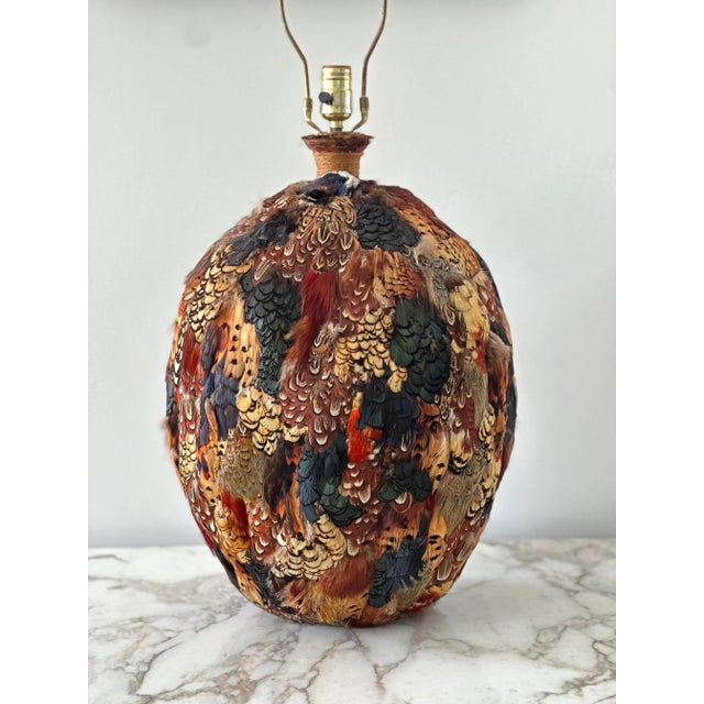 A one-of-a-kind lamp from a fabulous estate in Southern California. A spectacular vintage piece so well made that it is in...