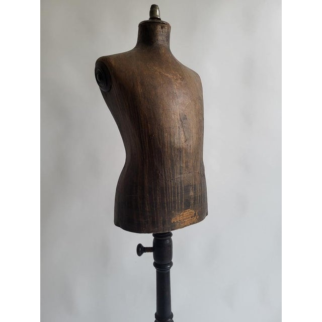 Antique Tailor's Bust, Vienna, 1890s For Sale - Image 4 of 18