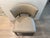Mid-Century Modern Custom A. Rudin No. 781 Leather Gondola Dining Chairs For Sale - Image 3 of 9