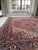 TRUE KING Mighty Iconic Antique Karaja Deep Strawberry Rug 10.6 x 13 For Sale - Image 12 of 18