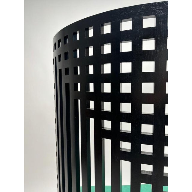 312 Willow Throne Original Armchair attributed to Charles Rennie Mackintosh for Cassina, 1980s For Sale - Image 9 of 16