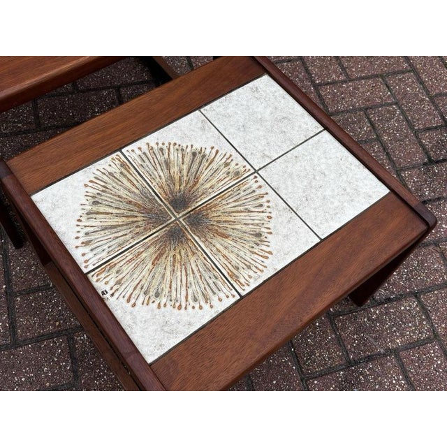 Mid-Century Nest of Tables, Set of 3 For Sale - Image 3 of 12