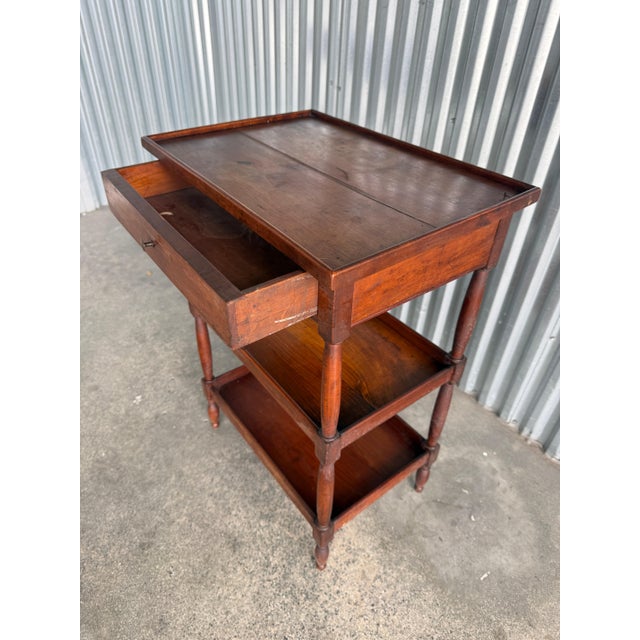19th C French Rafraichissor Side Table For Sale - Image 9 of 11