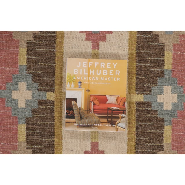 Camel Vintage Scandinavian Runner With Sverker Greuholm Inspired Design - Rug & Kilim For Sale - Image 8 of 9