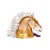 Gold Horse Head in Murano Glass from YourMurano For Sale - Image 8 of 8