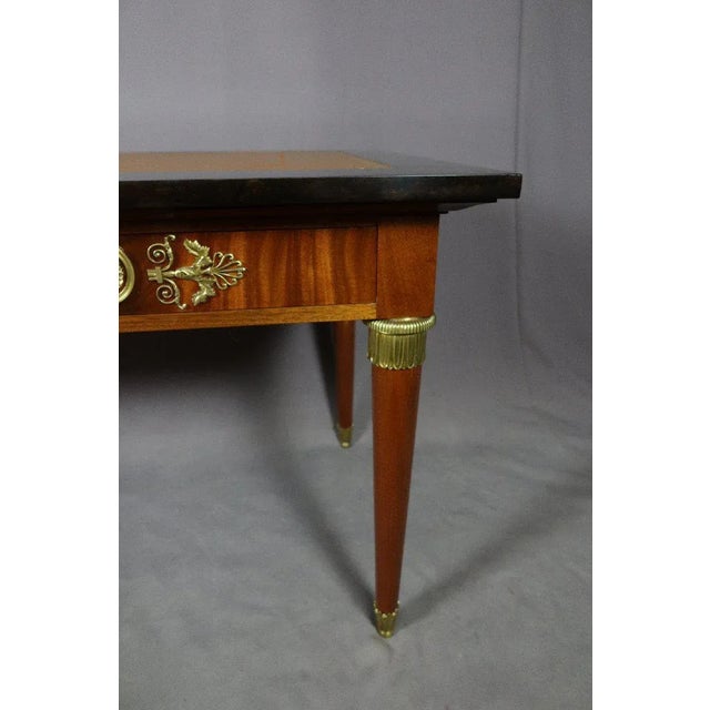 Wood Vintage Desk by Francisque Chaleyssin For Sale - Image 7 of 12