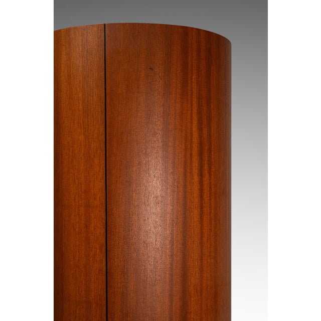 Wood Rare Substantial Mid-Century Up Light Floor Lamp From Shelbourne Hotel, Miami Beach, Usa, C. 1940s For Sale - Image 7 of 10