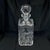 Glass Tiffany & Co. "Sybil" Square Crystal Decanter With Faceted Stopper (Vintage 1980s/90s Signed, With Original Label) For Sale - Image 7 of 18