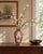 Richly decorated vintage Japanese porcelain vase by Gold Imari, featuring alternating figural and floral panels in a...
