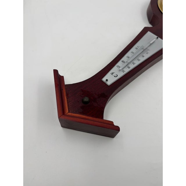 Barometer with Thermometer, 1950s For Sale - Image 14 of 18