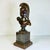 Ceramic 1970s Vintage Folk Art Neoclassical Roman Centurion Warrior Sculpture Bust, Artist Signed For Sale - Image 7 of 14