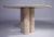 Mid-Century Modern Il Colonnato Travertine Dining Table by Mario Bellini for Cassina, 1970s For Sale - Image 3 of 9