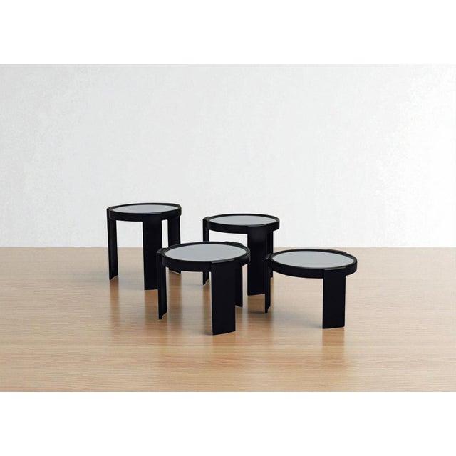 Model 780/783 Nesting Tables by Gianfranco Frattini for Cassina, Italy, 1960s, Set of 4 For Sale - Image 6 of 8