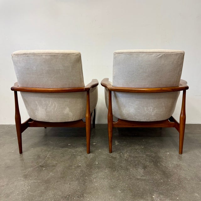 Danish Armchairs attributed to Finn Juhl, 1950s, Set of 2 For Sale - Image 11 of 15