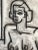 1940s Figurative Charcoal Drawing "Nude in Class" Uc Berkeley John Bowers For Sale In Dallas - Image 6 of 8