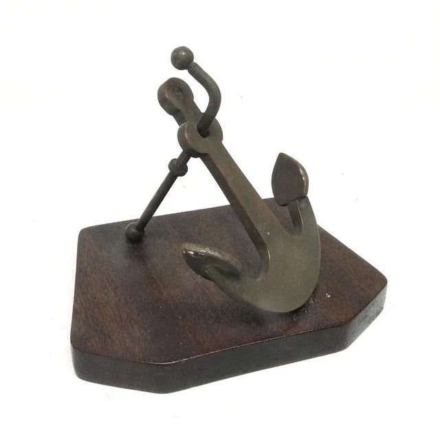 Postmodern Art Deco Clock Stand, Poland, 1950s For Sale - Image 3 of 10