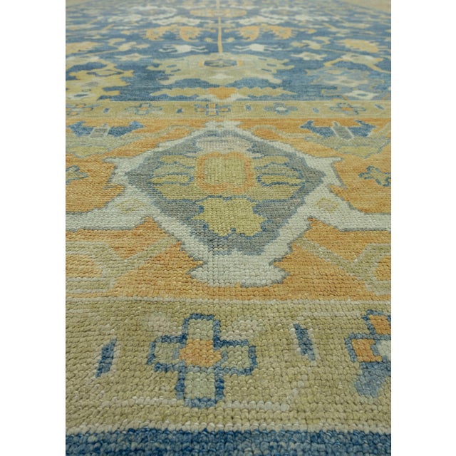 Turkish Oushak Rug 14'2" x 20'4" #18654 For Sale In Houston - Image 6 of 8