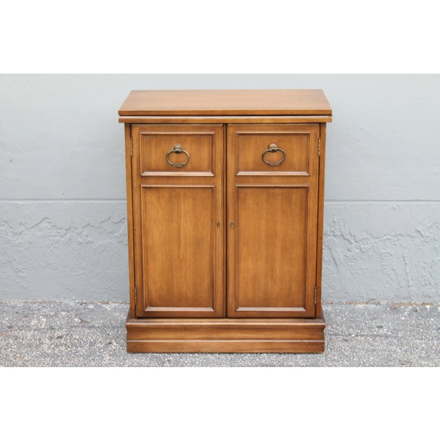 1950s Traditional Style Fully Compartmentalized Dry Bar For Sale - Image 13 of 13