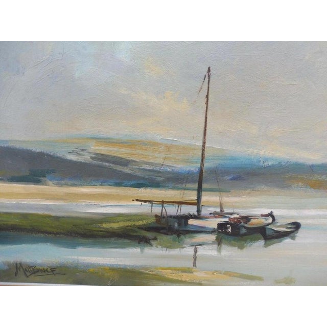 Matt Bruce, Lochside View, 1980s, Oil Painting on Board, Framed For Sale - Image 4 of 14