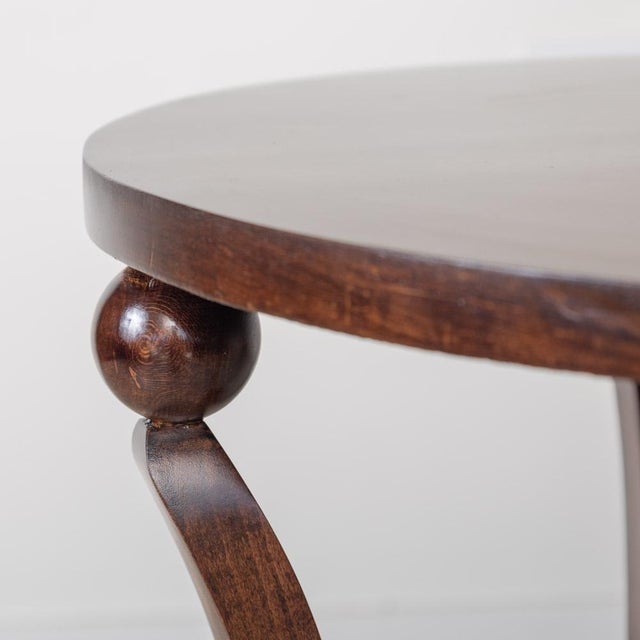 1930s French Art Deco Center Table For Sale - Image 10 of 11