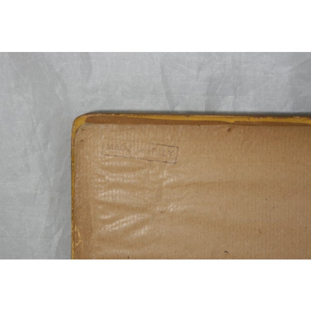 Early 20th Century Framed Italian Watercolor Street Cry Traveling Pastry Chef Painting "Pasticcere Ambulante" For Sale - Image 11 of 12