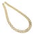 Gold 1990s Cartier Maillon Panthere Five-Row Wide 20" Long Yellow Gold Necklace For Sale - Image 8 of 10
