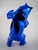 Blue Resin Standing Bear from Richard Orlinski For Sale - Image 4 of 8