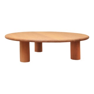 Community Mfg Benny Coffee Table in Natural Oak For Sale